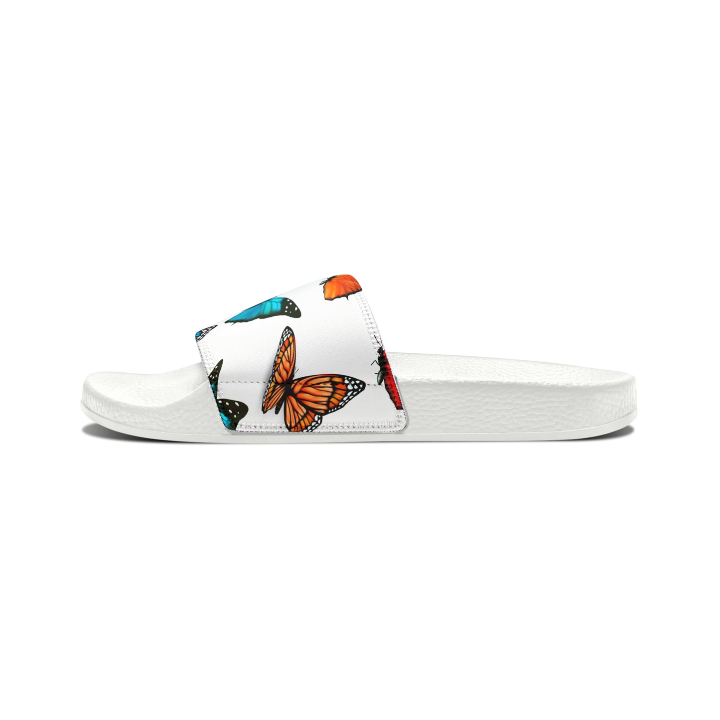 Women's butterfly PU Slide Sandals