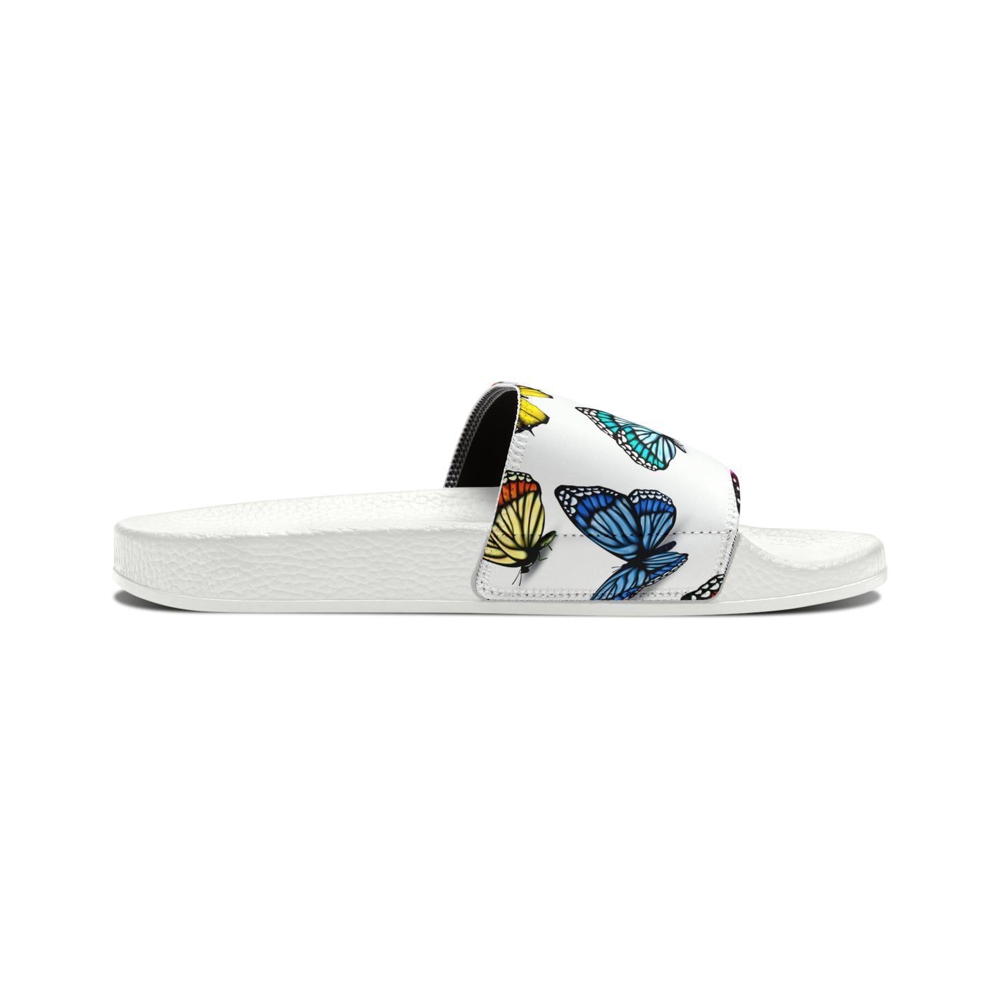 Women's butterfly PU Slide Sandals